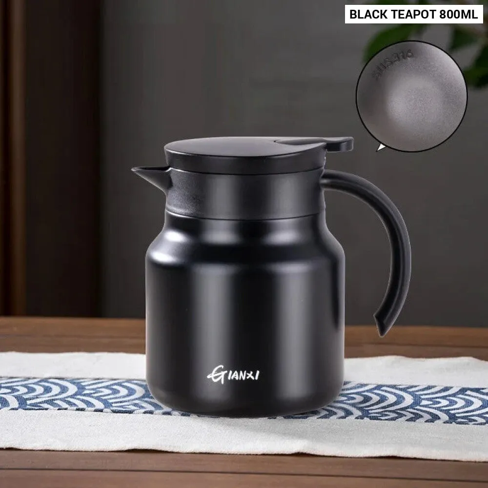 800ml Japanese Stainless Steel Kettle with Tea Separation