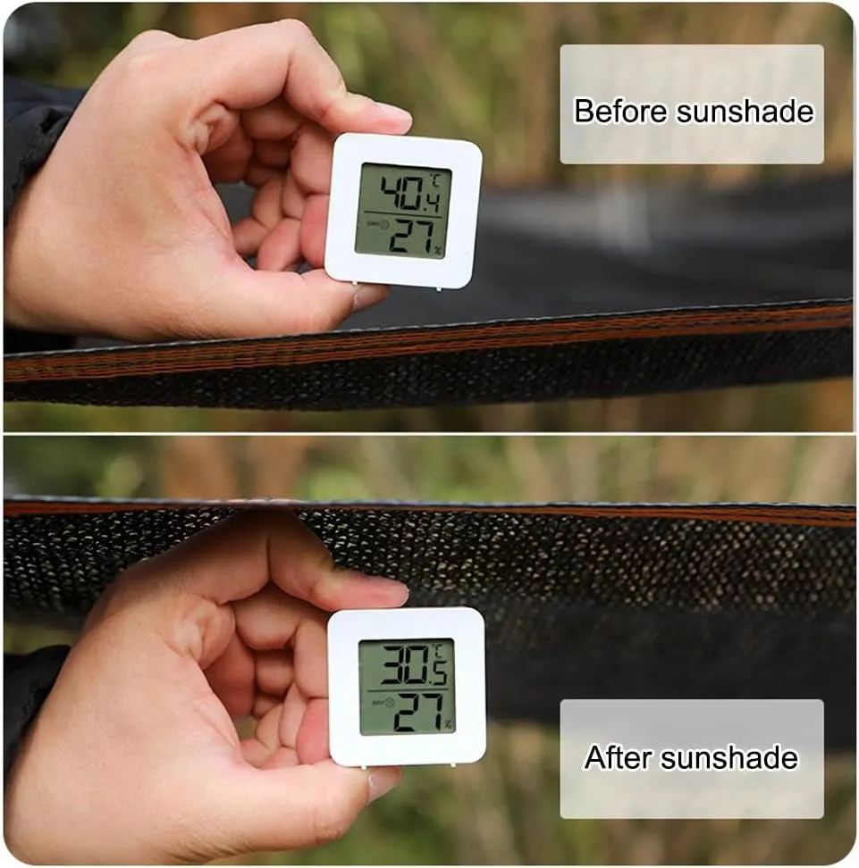 90% Shade Cloth for Garden Greenhouse Chicken Coop Pergola 7x16ft 10x13ft 17x20ft 23x26ft Sun Shade Net UV Resistant Mesh Tarp Plant Cover Sunblock Net(20 x 20 FT)