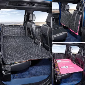 ABE Truck Dog Seat Extender - Non Inflatable Back Seat Mattress, Hammock & Cover for F150/RAM1500/Silverado