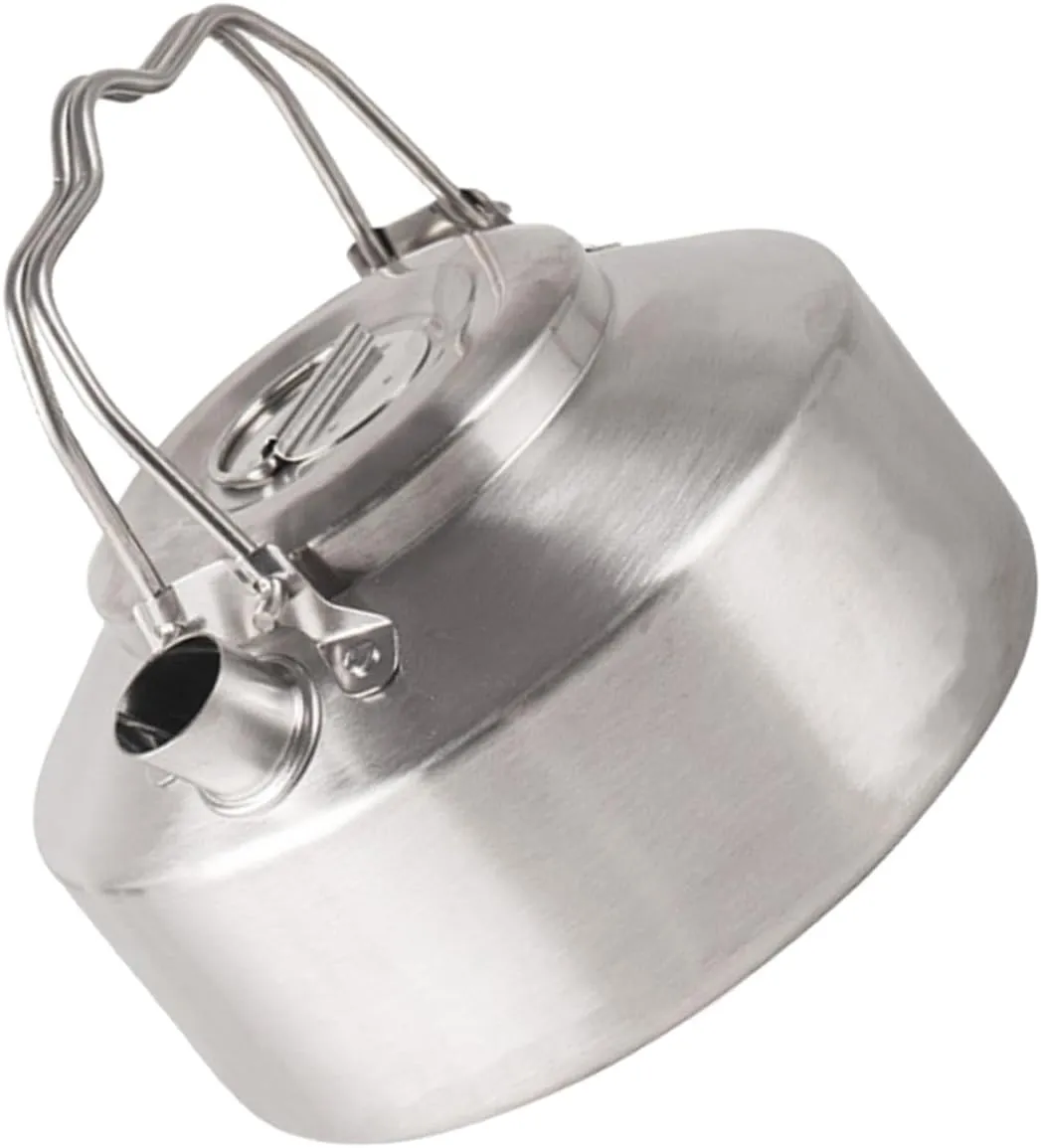 ABOOFAN Cute Tea Kettle Collapsible Stovetop Kettle 1l Camping Water Pot Portable Stainless Steel Perfect for Camping