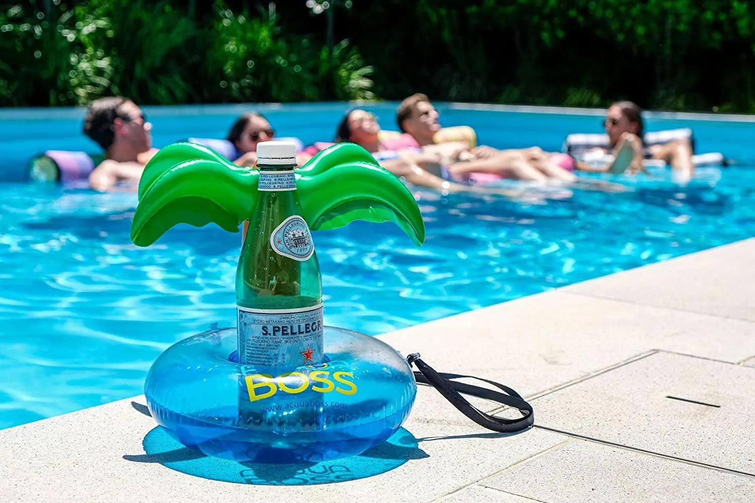 Acqua Boss Water Hammock (Saddle, Float, Lounge Chair, Hammock, Drifter), Inflatable Water Float, Pool Lounge, Beach Lounger – Pride