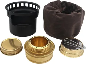 Alcohol Furnace Alcohol Burner Lightweight Aluminum Alloy Compact Portable for Cooking Outdoor Activities Hiking BBQ Picnic