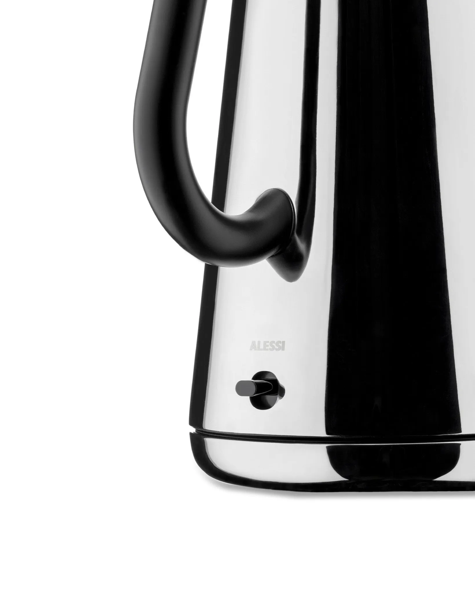 Alessi Toru Electric Kettle NE01 B - Black