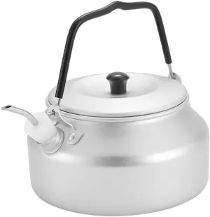 Alipis Outdoor Stainless Steel Kettle Pot for Camping Picnic Water Kettle Non- Base Sturdy Cookware for Stovetop Use for Boiling Water and Cooking
