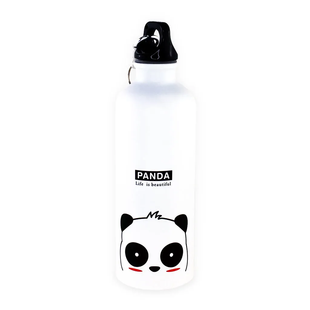 Aluminium Water Bottle - Panda