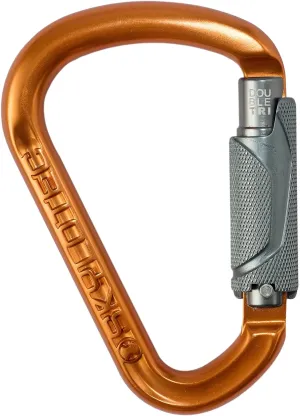Aluminum Oval TRI-Lock Carabiner - (H-176-TRI)