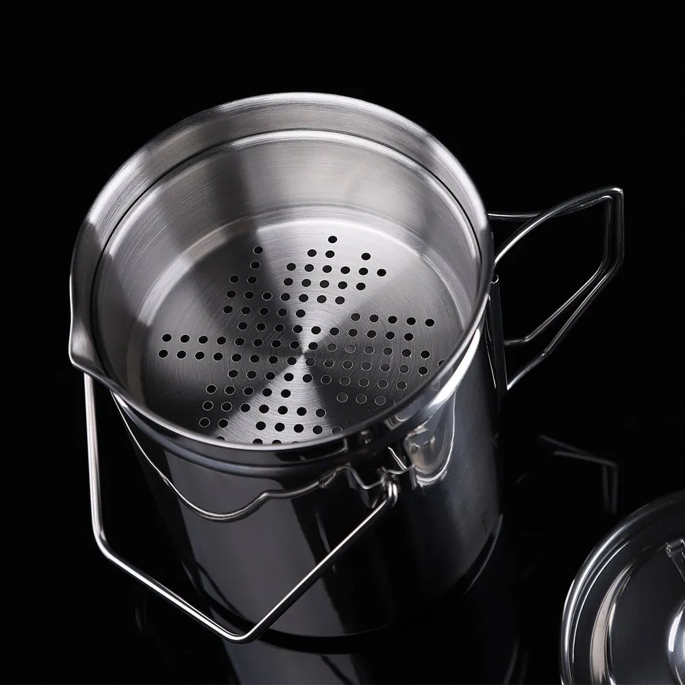 Antarcti Stainless Steel Pot & Kettle Set