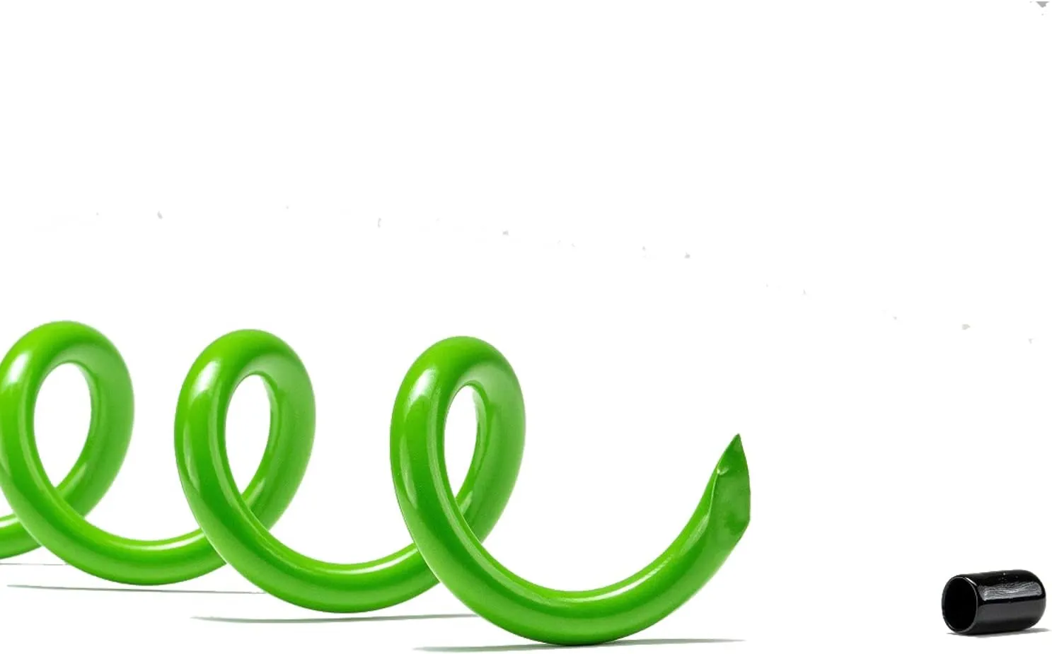 Ashman 16 Inch Spiral Ground Anchor Green Color - Ideal for Securing Animals, Tents, Canopies, Sheds, Car Ports, Swing Sets (Pack of 4)