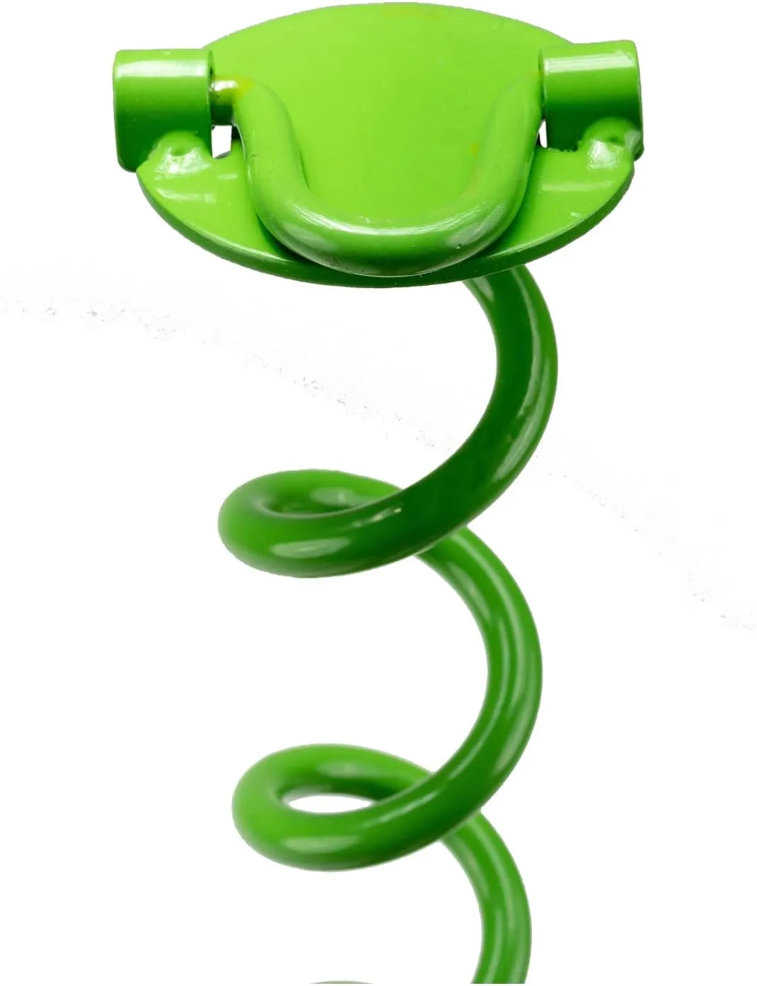 Ashman 16 Inch Spiral Ground Anchor Green Color - Ideal for Securing Animals, Tents, Canopies, Sheds, Car Ports, Swing Sets (Pack of 4)