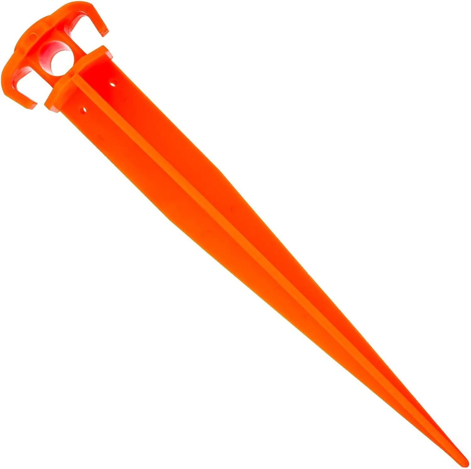 ASR Outdoor Orange Heavy Duty ABS Plastic Tent Stakes Ground Anchor Camping Essentials