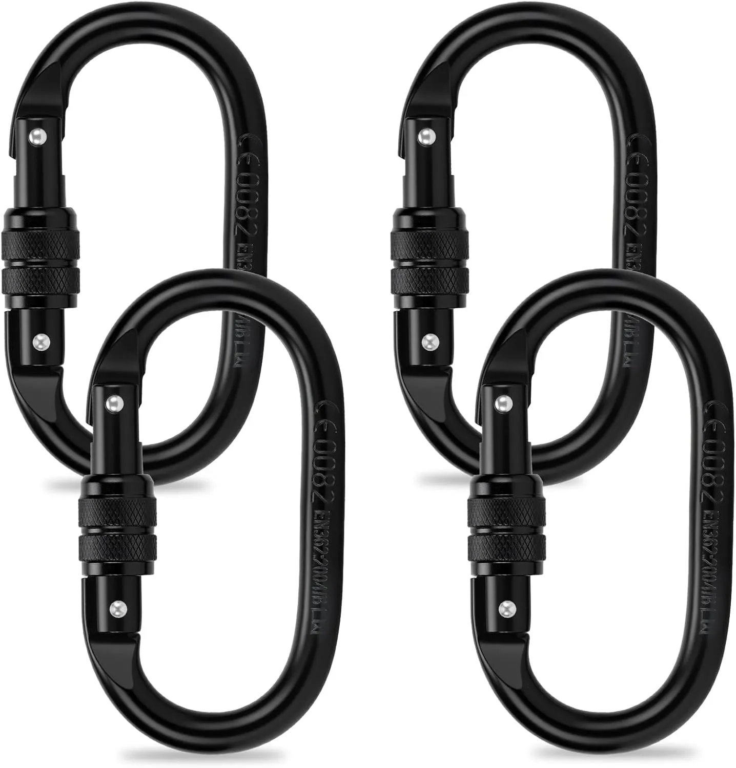 Auto Locking Carabiner Heavy Duty Carabiner, Carabiner Clips(25KN=5600 lbs), Large Carabiner Clip for Keychains,Hammock,Camping, Gym, Hiking, Outdoor,Dog Leash