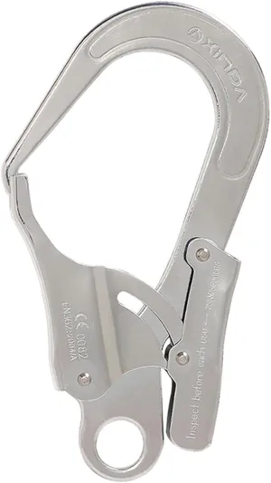 Auto Locking Carabiner Locking Snap Hook Sturdy Lock Hook Metal Practical Spring Snap Hook Clip for Climbing Downhill Outdoor