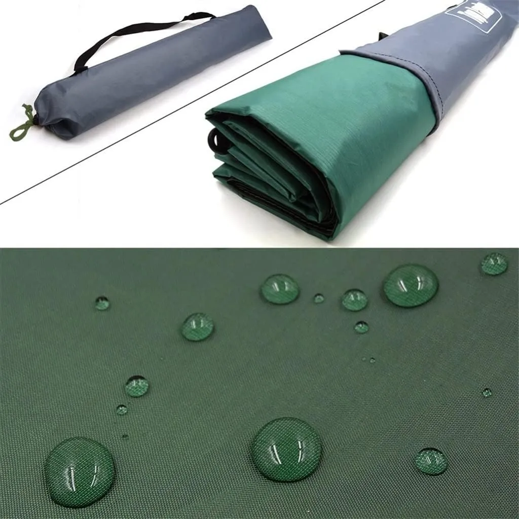 Awning Waterproof Tarp Tent Shade Ultralight Garden Canopy Sunshade Outdoor Camping Hammock Rain Fly Beach Sun Shelter(Color:Gray)