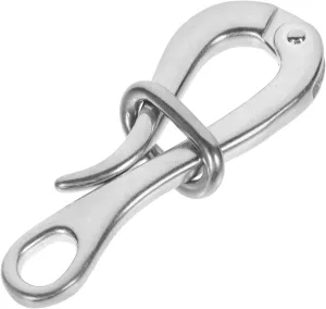 Balacoo 3pcs Goose Head Carabiner Screwgate Locking Marine Grade Buckle Emergency