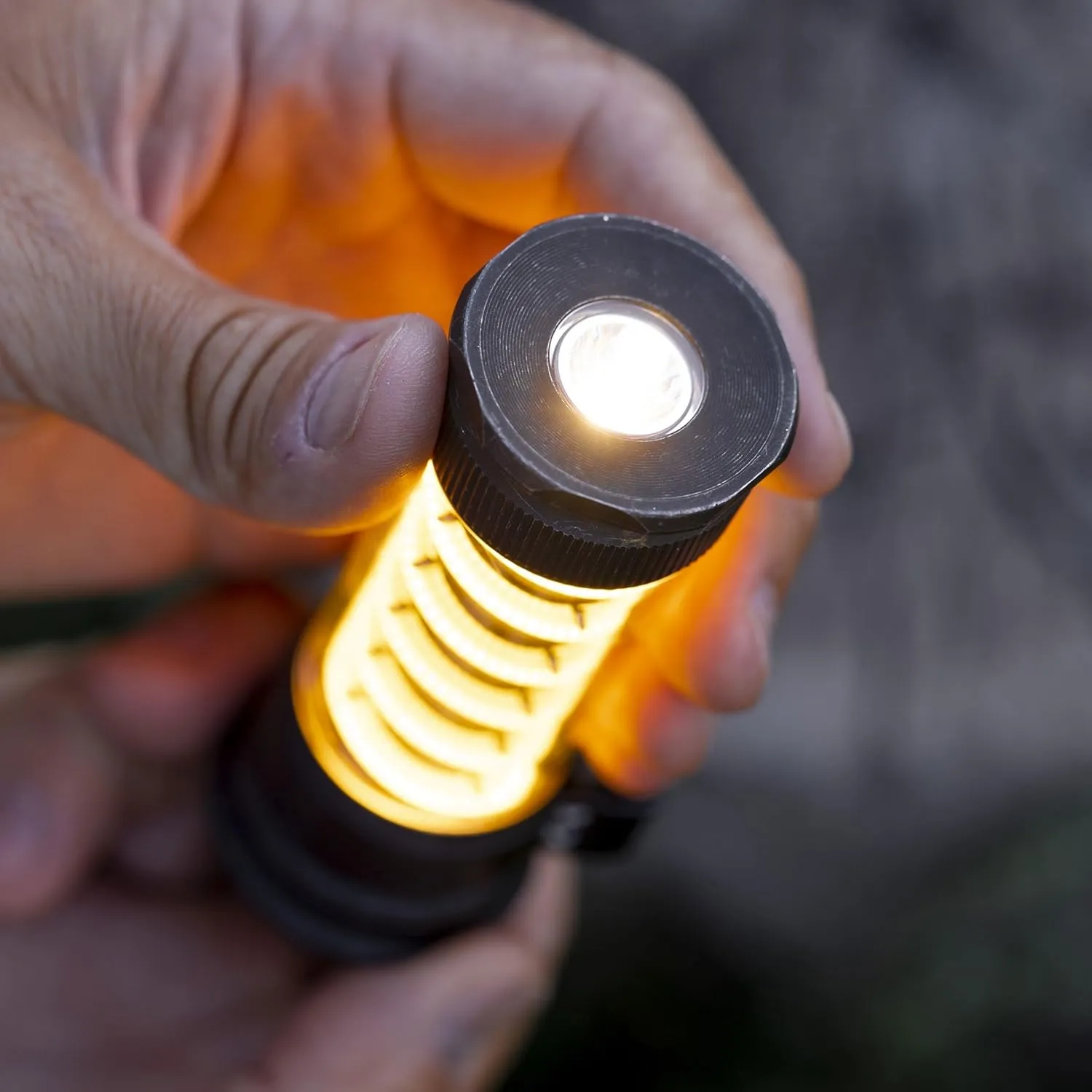 Barebones Edison Light Stick – Tumbled Steel, USB Rechargeable LED Lantern and Flashlight with 7 Modes, 40  Hour Run Time, Camping Essentials Without Magnetic Base