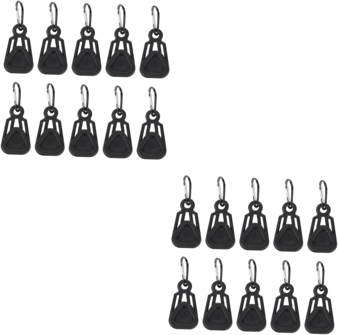 BESPORTBLE 20sets Camping Tarp Clips Tent Clamps with Hooks for Securely Fastening Tarps Awnings and Lightweight and Portable Outdoor Accessories for Camping Enthusiasts