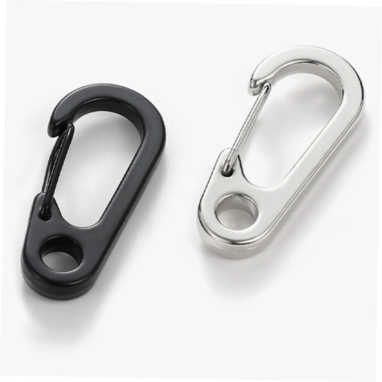 BESPORTBLE 30 Pcs Carabiner Key Chain Hook Hooks for Keys Key Chains Carabine Keychain Backpack Buckle Climbing Buckles Portable Lock Climbing Hook Connector d1 Spring Buckle Zinc Alloy