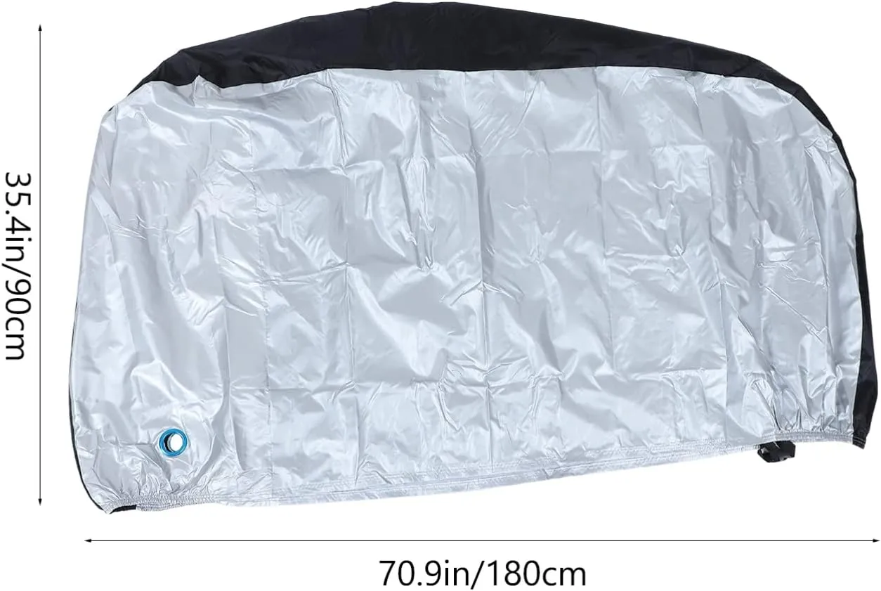 BESPORTBLE Bike Cover for Bike Rack Cycle Protective Cover Polyester Rainproof Dustproof