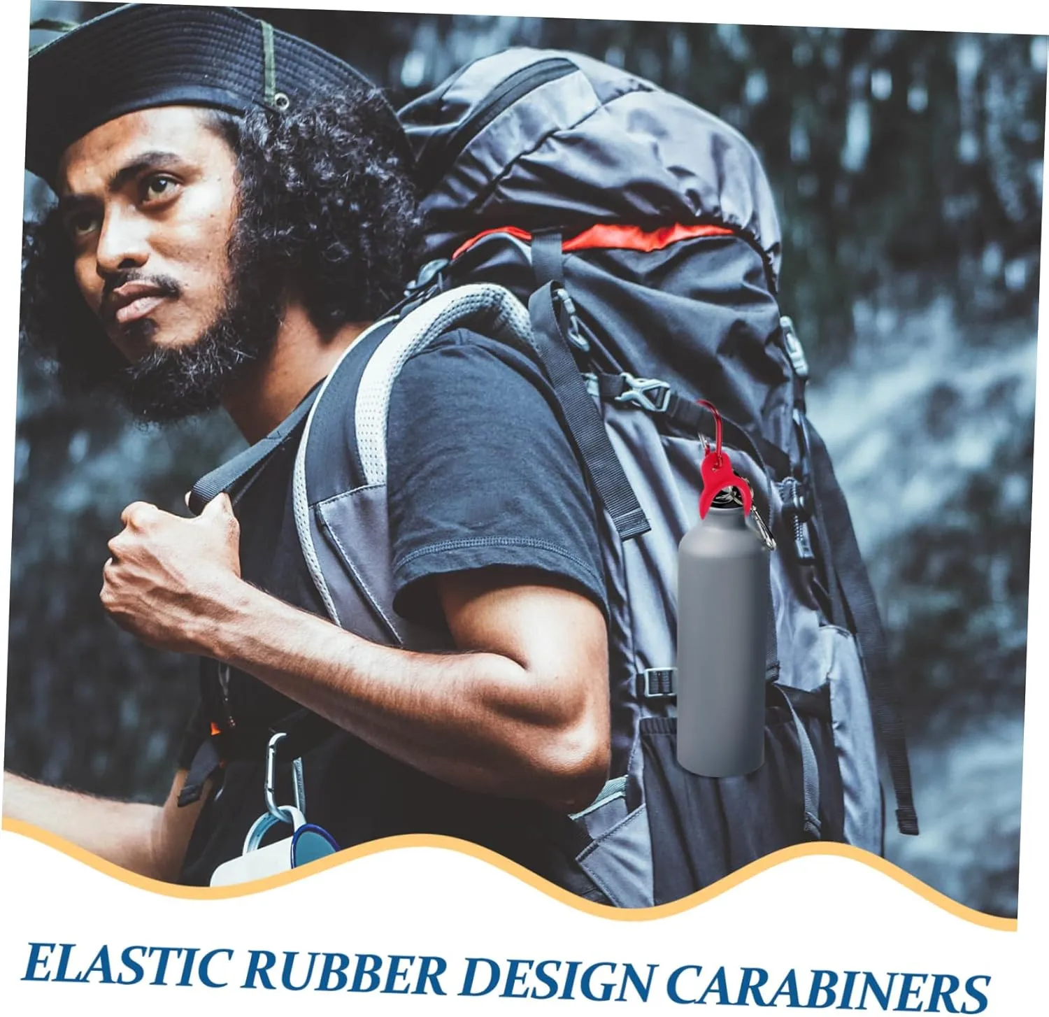 BESPORTBLE Kettle Buckle Water Bottle Lanyard Carabiner Water Bottle Hook Sports Water Bottles Ring to Attach Water
