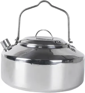 BESTOYARD Camping Kettle Camping Cooking Gear Outdoor Stove Campfire Kettle Collapsible Kettle Camping Tea Pot Gear Camp Tea Pot Camping Teapot Stainless Steel Coffee Pot Portable
