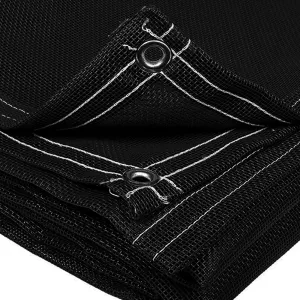 Black Mesh Replacement Tarp - 5 Foot x 12 Foot