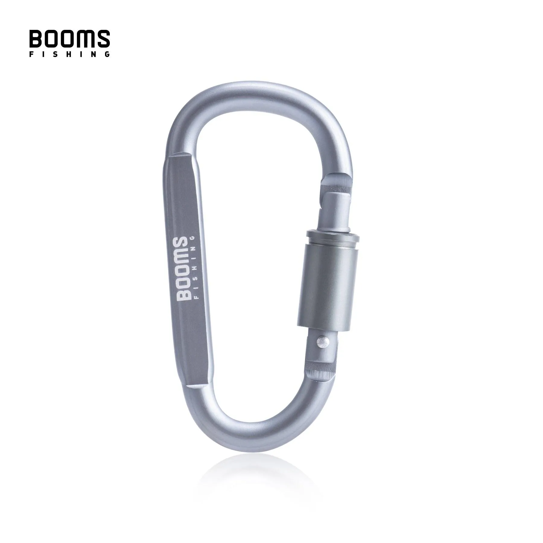 Booms Fishing 1/9Pcs Survival D-ring Carabiner Clip Screw Lock Travel Hook Aluminum Aalloy Buckle Carabiner Camp Equipment