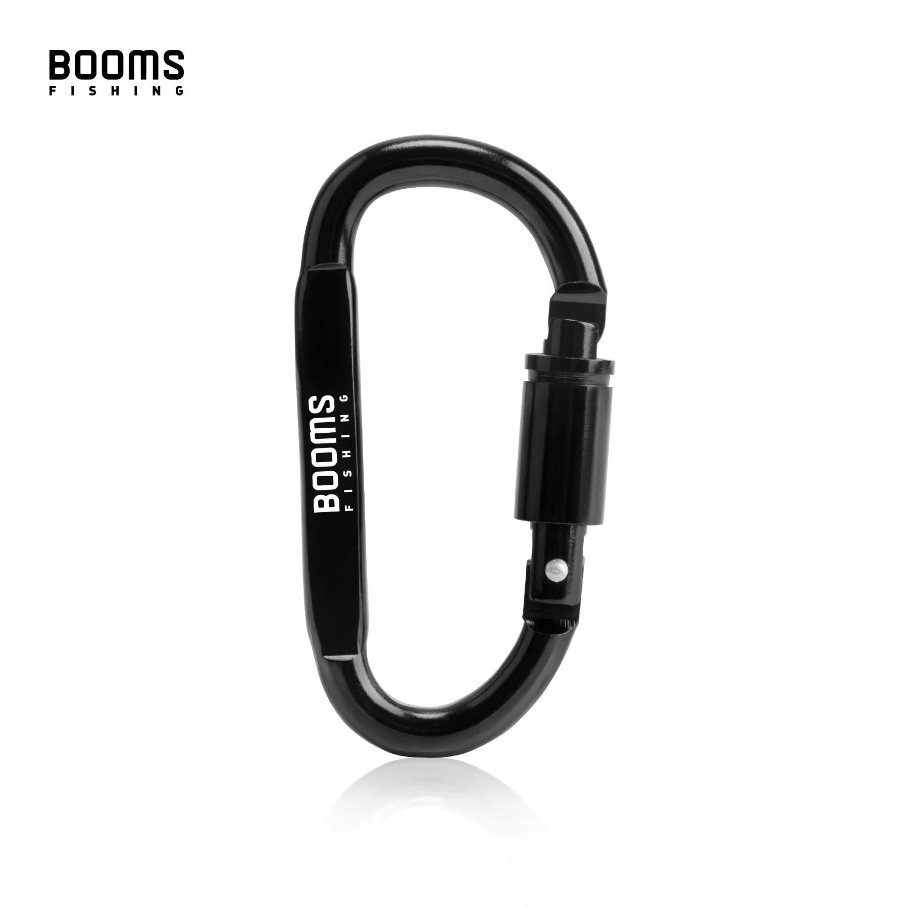 Booms Fishing 1/9Pcs Survival D-ring Carabiner Clip Screw Lock Travel Hook Aluminum Aalloy Buckle Carabiner Camp Equipment