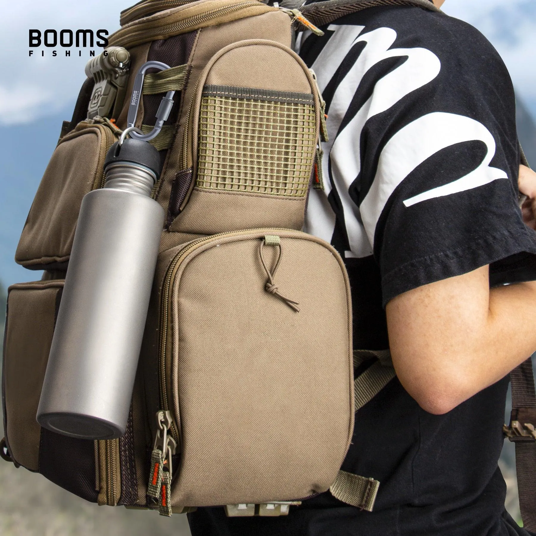 Booms Fishing 1/9Pcs Survival D-ring Carabiner Clip Screw Lock Travel Hook Aluminum Aalloy Buckle Carabiner Camp Equipment