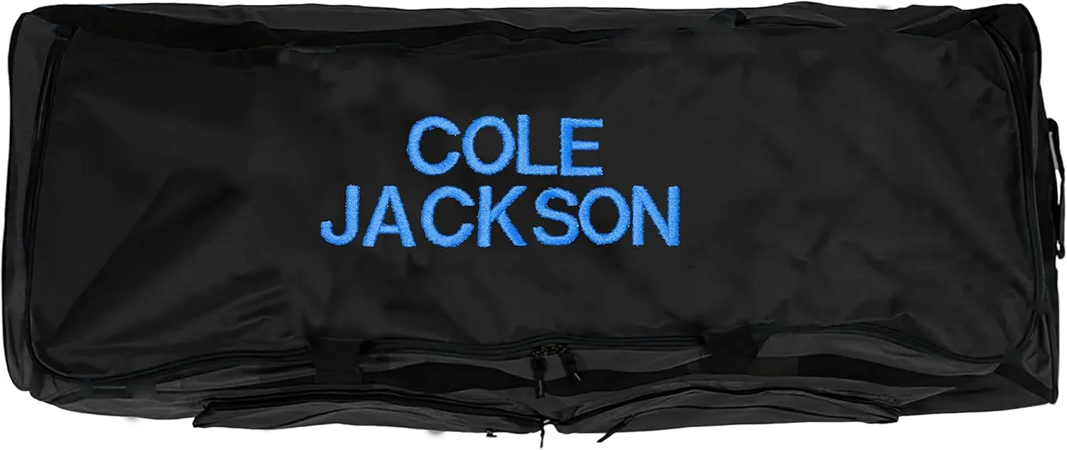 Camp Heavy Duty Soft Trunk With Shoulder Strap "With Your Name Embroidered" On It