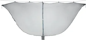 Camp Outdoor Easy Setup Travel Portable Hammock Mosquito Net Fabric Nylon Camping Double Person Foldable Separating Mosquito Bed Net Strong (Dark Gray)