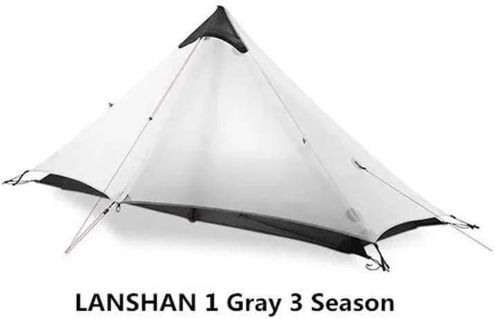 Camping Awning Canopy Tarp Durable Waterproof Lightweight for Outdoor Tent Shade Multi-Purpose Use(Gray 1P 3 Season)