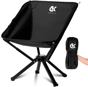 Camping Chairs, Beach Chair 330lb Capacity, Folding Chairs for Outside, Travel, Hiking, Backpacking & Adventure.