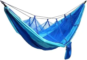 Camping Hammock Beach Swing Bed with Mosquito Net for Outdoor Backpacking & Travel