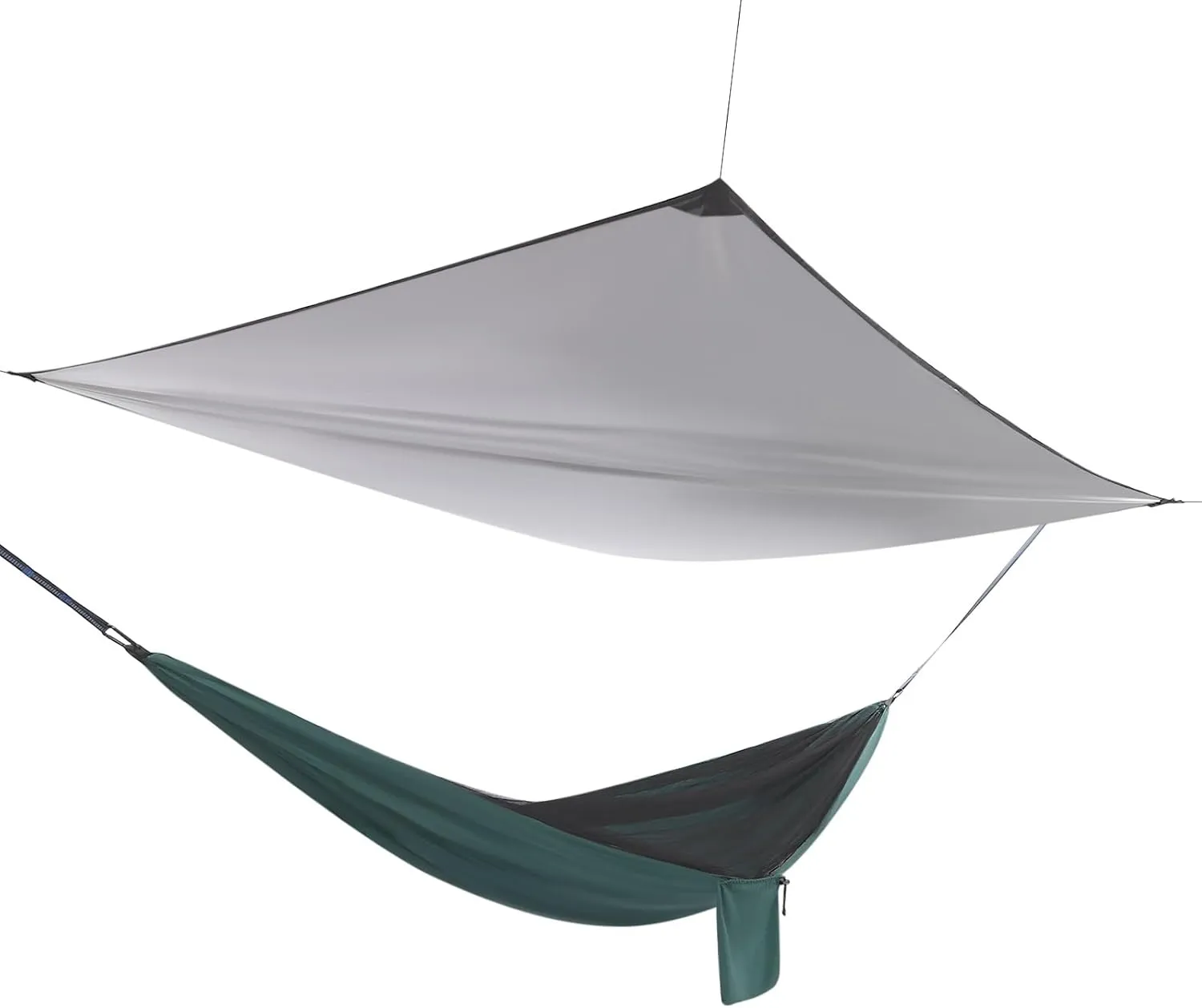 Camping Hammock, Portable Hammocks with Mosquito Net Tent and Rain Fly Tarp, Hammock for Backpacking and Travel