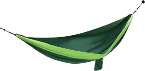 Camping Hammock, Single & Double Portable Hammocks with 2 Tree Straps, Travel Hammock for Camping, Outdoor Hammocks for Backpacking Hiking Travel Backyard (Blackish Green Light Green)