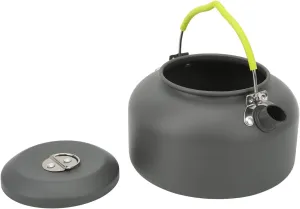 Camping Kettle, 1.3L Camping Kettle Aluminum Alloy Anodizing High Temperature Resistant Heat Insulation Outdoor Tea Coffee Pot Compact Lightweight Coffee Pot