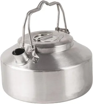 Camping Kettle Compact Double Lockable Handle for Open Fire Tea Kettle Small
