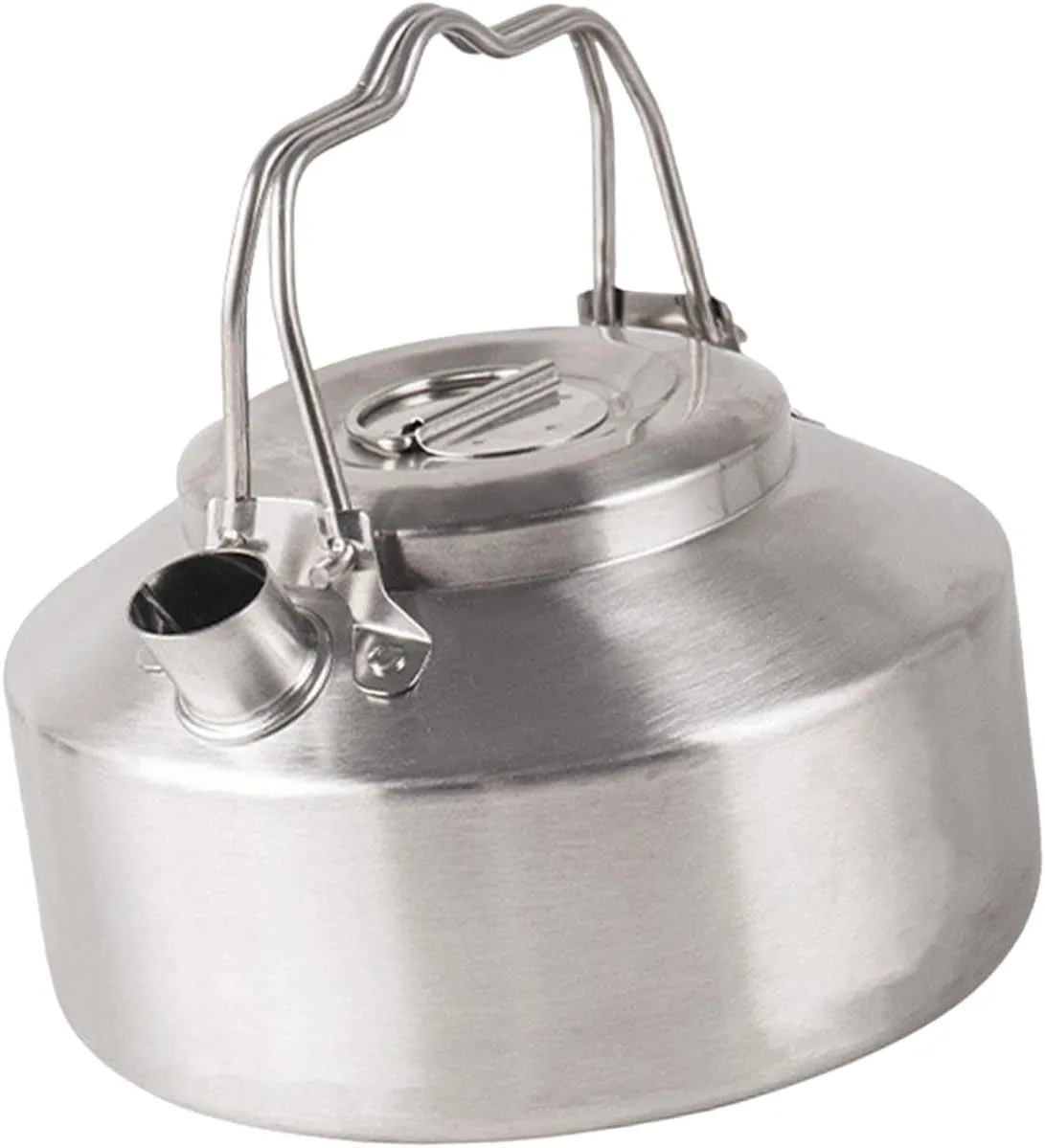 Camping Kettle Lightweight Fast Heating 304 Stainless Steel