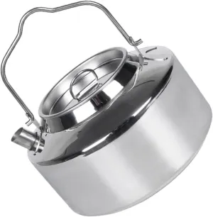 Camping Kettle Professional Stovetop Kettle Outdoor Tea Portable Water Pot Wear-Resistant Stainless Steel