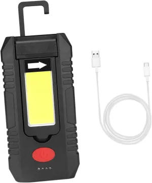 Camping Lamp Electric Flashlight Lantern Lumens Lights Portable Headlamp Garage Pen Powered Magnet Bulbs LED Night Work Light USB Rechargeable Torch