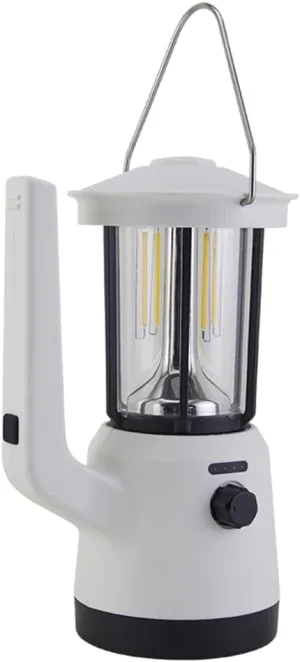 Camping Lantern Rechargeable Portable LED Light Waterproof Folding Tent and Campsite Light Emergency Light Compact Handheld Design