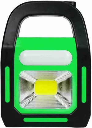 Camping Lantern,3 in 1 Solar USB Rechargeable Lantern Tent Lights for Emergency, Hurricane (Green)