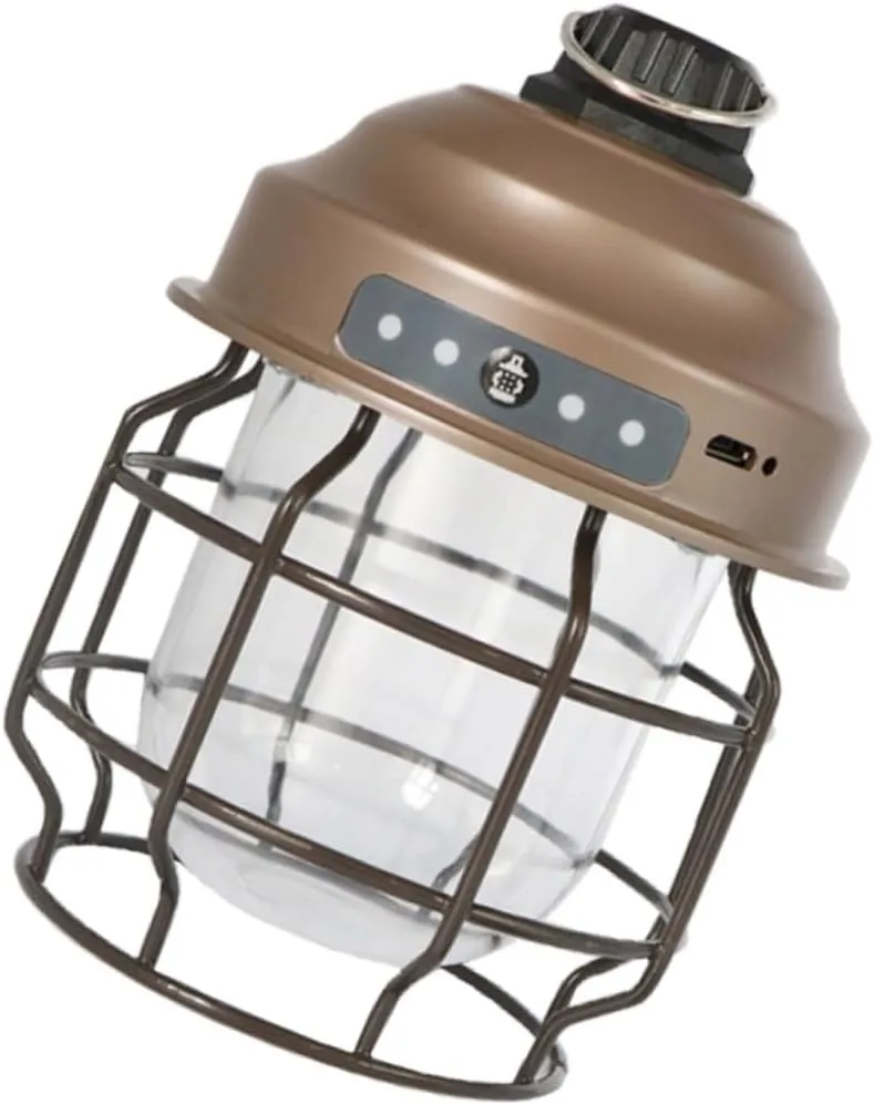 Camping Lights Rechargeable Solar Lantern for Camping Battery Lantern Portable Small Light Charging Multi-Functional