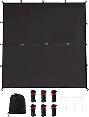 Camping Rug, Waterproof Tent Mat, Portable Hiking Carpet, Multifunctional Ground Sheet, 84/120/144x115 Inch Ideal for Outdoor Adventures, and All Types of Camping Activities