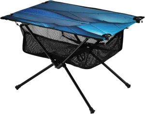 Camping Table Lightweight Portable Folding Table with Mesh Storage Net Butterfly Wings Ideal for Camping Hiking Beach Picnic Travel Backyard