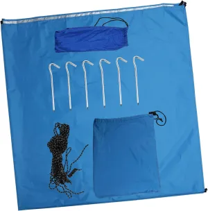 Camping Tarp Hammock Rain Fly Canopy for Outdoor Activities Uv Compact Folding Design for Camping Hiking Picnics and Festivals