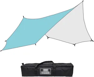Camping Tarp,5.1x5.1m Large Tarp Tent Octagon Sunshade Awning Ultra-Large Sun Shelter Ooutdoor Camping Canopy Pavilion Garden Pergola Travel