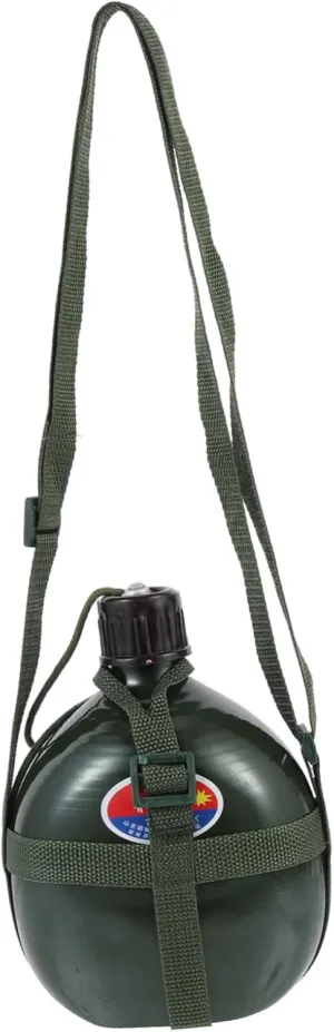 Camping Water Canteen Portable Bottle for Hiking Fishing and Outdoor Activities Water-resistant Training