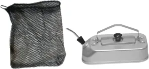 Camping Water Kettle Coffee Pot Short Spout Boiling Water with Storage Bag Camp Tea Pot Aluminum Alloy Kettle for Backpacking, with bag and spout