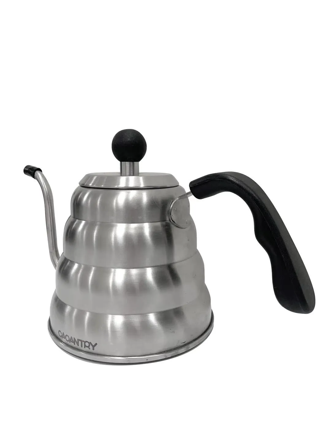 CAOANTRY Stove Top Gooseneck Kettle, Small Pour Over Coffee Kettle, Goose Neck Tea Pot Stovetop Teapot, Hot Water Heater for Camping, Home & Kitchen, Stainless Steel